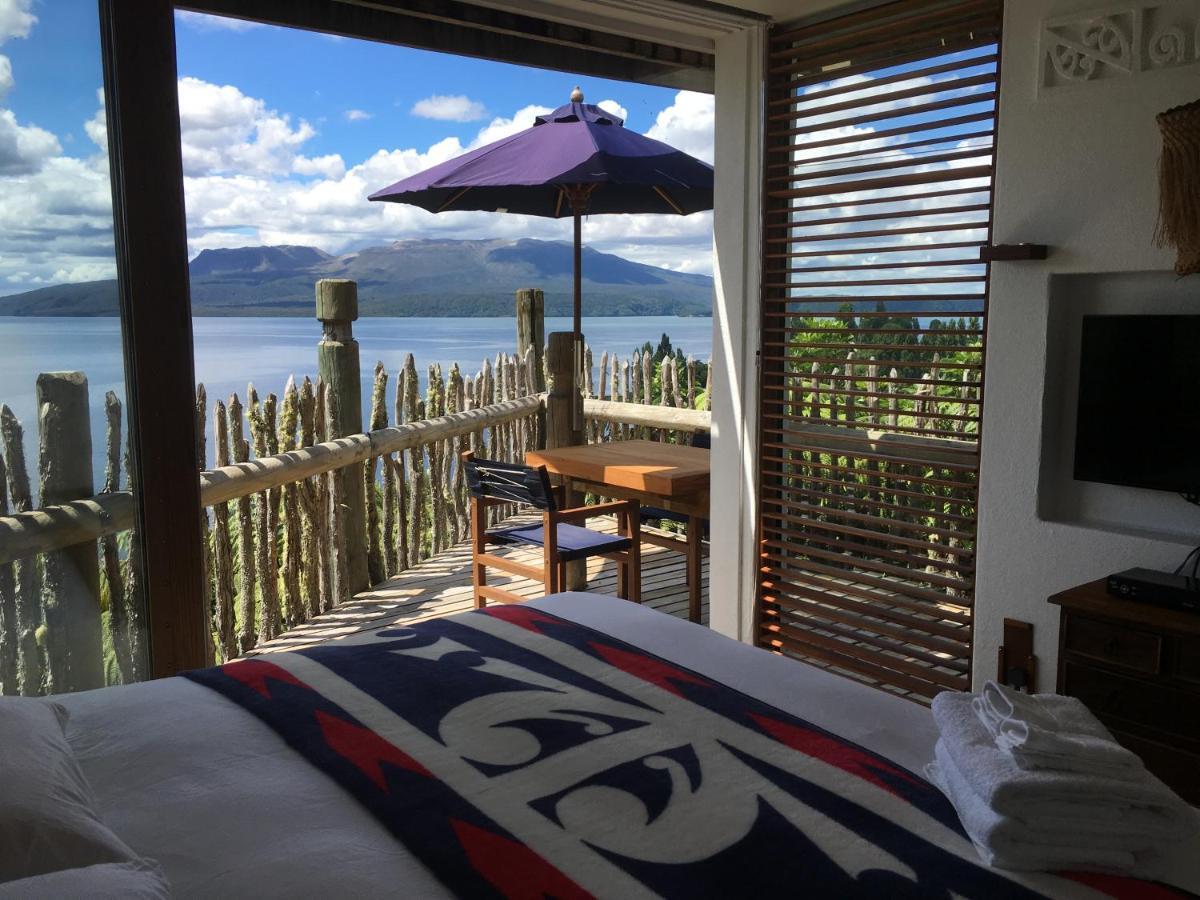 Te Whare -Lake Tarawera Tree-Top Nest Eksteriør billede