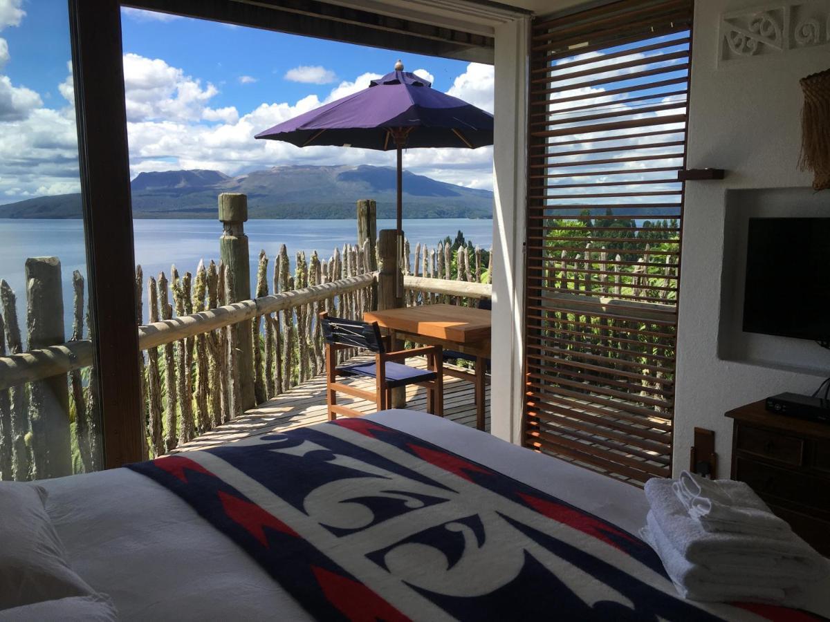 Te Whare -Lake Tarawera Tree-Top Nest Hotel Eksteriør billede