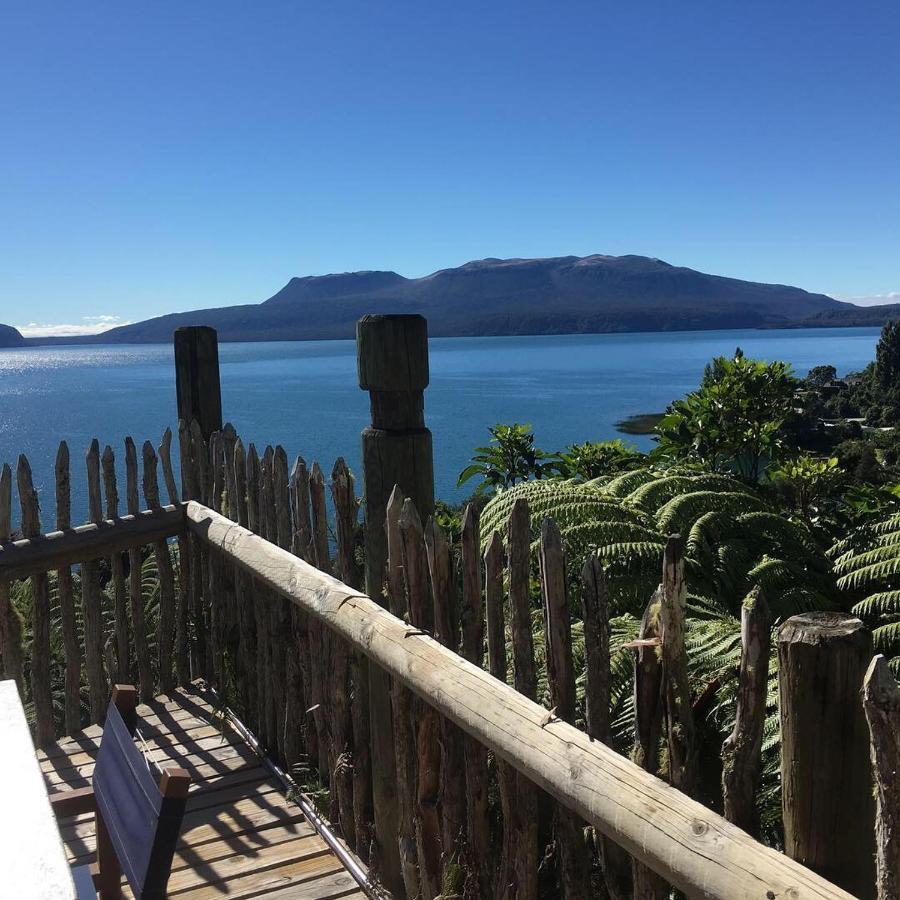 Te Whare -Lake Tarawera Tree-Top Nest Hotel Eksteriør billede